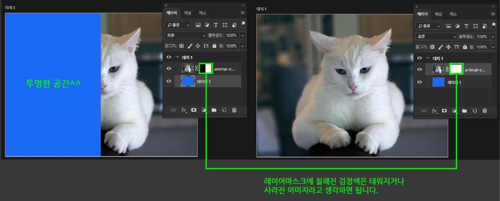 어도비 포토샵 레이어 마스크